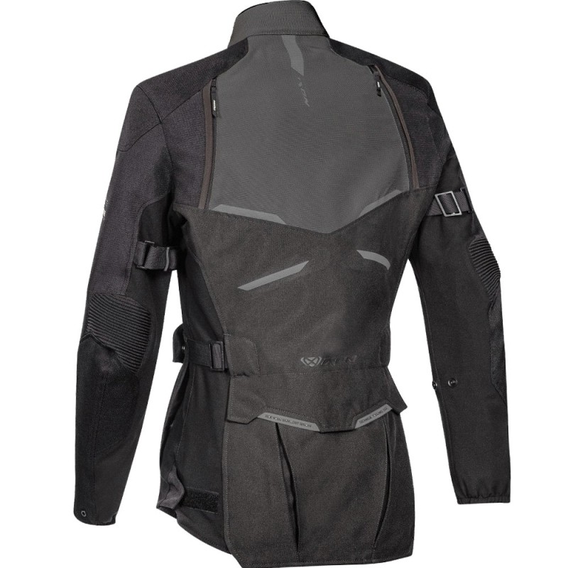CHAQUETA IXON EDDAS LADY NEGRA/ANTRACITA