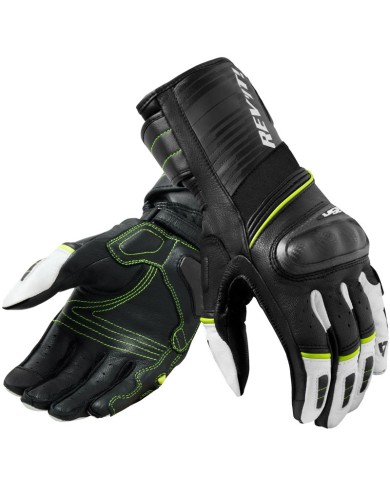 GUANTES REVIT RSR 4 NEGRO/AMARILLO FLUOR