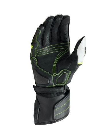 GUANTES REVIT RSR 4 NEGRO/AMARILLO FLUOR