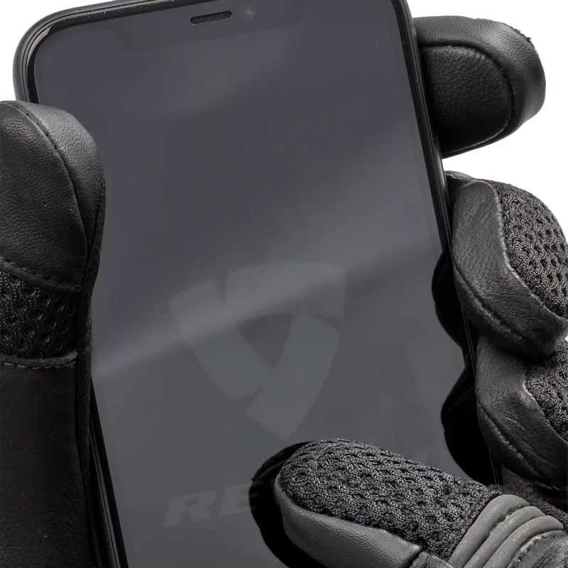 GUANTES REVIT RSR 4 NEGRO/AMARILLO FLUOR