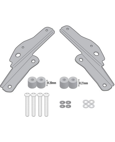 KIT DE FIJACIÓN POSTERIOR GIVI SR6415 TRIUMPH TIGER 900