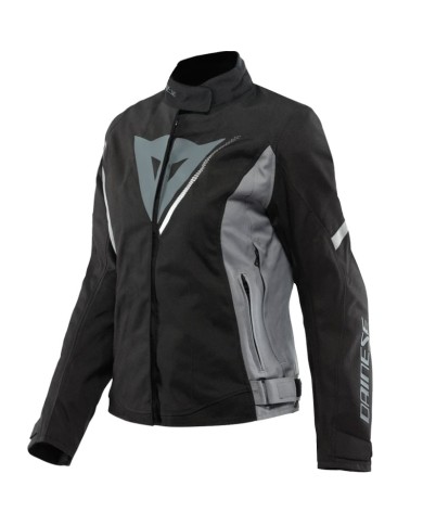 CHAQUETA DAINESE VELOCE D-DRY LADY NEGRO/GRIS