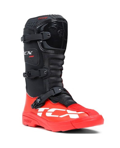 BOTAS TCX COMP KID INFANTIL BLACK/RED