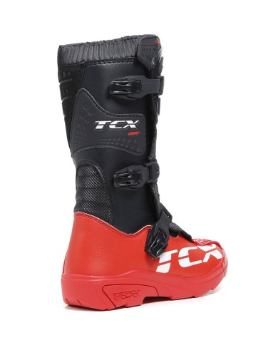 BOTAS TCX COMP KID INFANTIL BLACK/RED