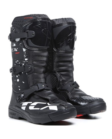 BOTAS TCX COMP KID INFANTIL NEGRO/BLANCO
