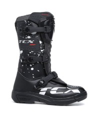 BOTAS TCX COMP KID INFANTIL NEGRO/BLANCO