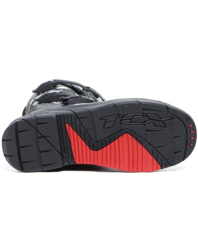 BOTAS TCX COMP KID INFANTIL NEGRO/BLANCO