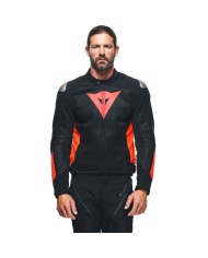 CHAQUETA DAINESE ENERGYCA AIR TEX BLACK/FLUO-RED