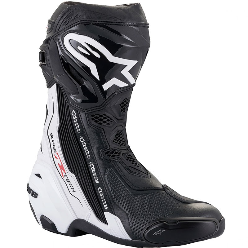BOTAS ALPINESTARS SUPERTECH R 2022 NEGRO/BLANCO