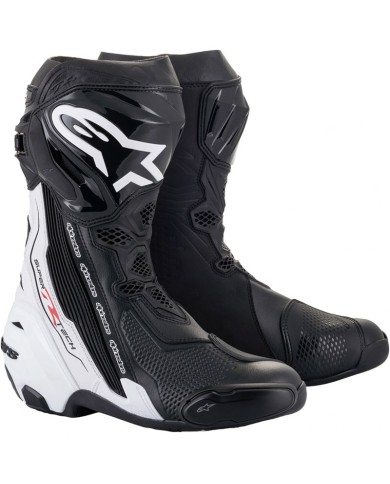 BOTAS ALPINESTARS SUPERTECH R 2022 NEGRO/BLANCO