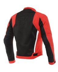 CHAQUETA DAINESE HYDRAFLUX 2 AIR D-DRY BLACK/LAVA-RED
