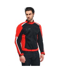 CHAQUETA DAINESE HYDRAFLUX 2 AIR D-DRY BLACK/LAVA-RED