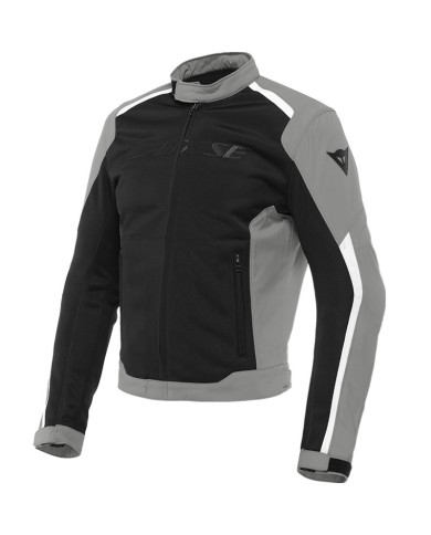 CHAQUETA DAINESE HYDRAFLUX 2 AIR D-DRY BLACK/CHARCOAL-GRAY