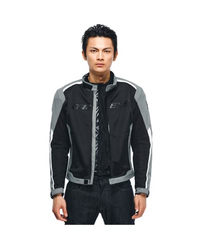 CHAQUETA DAINESE HYDRAFLUX 2 AIR D-DRY BLACK/CHARCOAL-GRAY