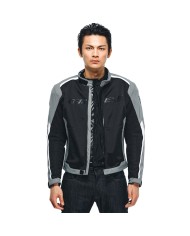 CHAQUETA DAINESE HYDRAFLUX 2 AIR D-DRY BLACK/CHARCOAL-GRAY