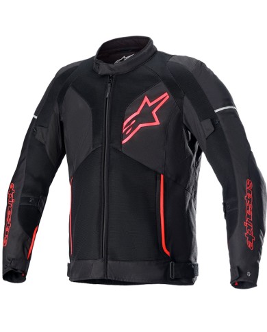 CHAQUETA ALPINESTARS VIPER V3 AIR BLACK/RED FLUO