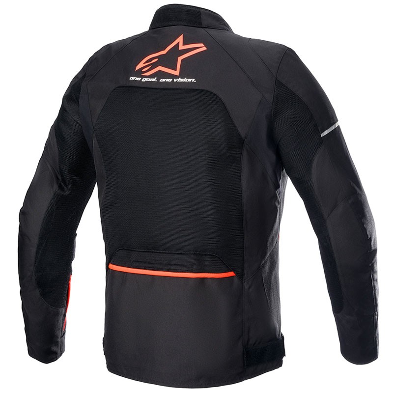 CHAQUETA ALPINESTARS VIPER V3 AIR BLACK/RED FLUO