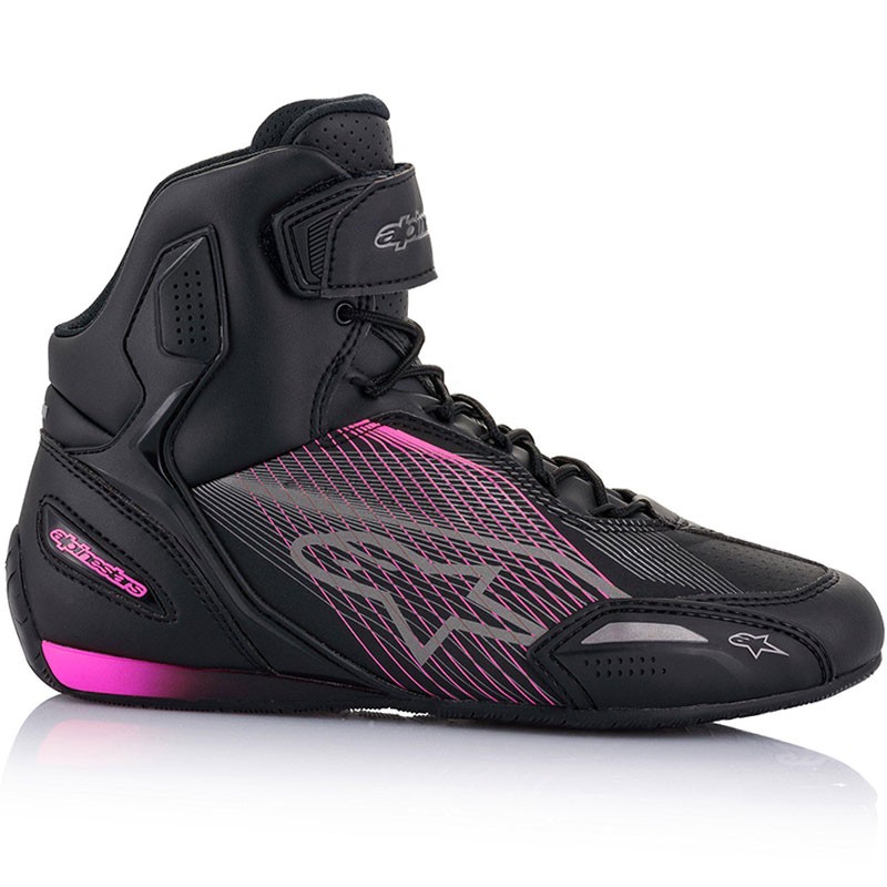 ZAPATILLAS ALPINESTARS STELLA FASTER-3 BLACK/DIVA PINK
