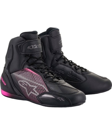 ZAPATILLAS ALPINESTARS STELLA FASTER-3 BLACK/DIVA PINK