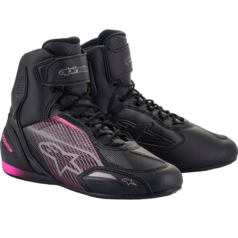ZAPATILLAS ALPINESTARS STELLA FASTER-3 BLACK/DIVA PINK