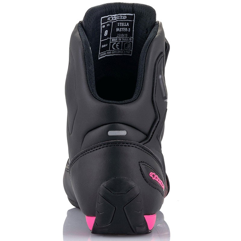 ZAPATILLAS ALPINESTARS STELLA FASTER-3 BLACK/DIVA PINK