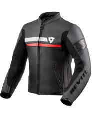CHAQUETA REVIT MILE BLACK/RED
