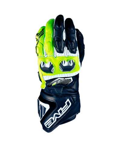 GUANTES FIVE RFX3 V2 NEGRO/AMARILLO FLUOR