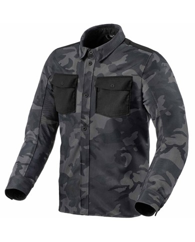 CHAQUETA REVIT TRACER AIR 2 GRIS CAMO