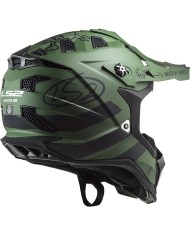 CASCO LS2 MX700 SUBVERTER EVO CARGO MATT MILITARY/GREEN