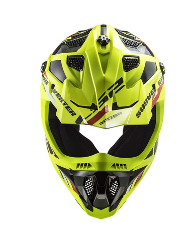 CASCO LS2 MX700 SUBVERTER EVO STOMP ORANGE/BLACK