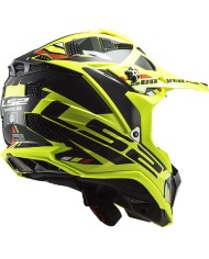CASCO LS2 MX700 SUBVERTER EVO STOMP ORANGE/BLACK
