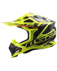 CASCO LS2 MX700 SUBVERTER EVO STOMP ORANGE/BLACK