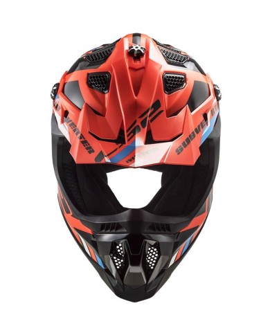 CASCO LS2 MX700 SUBVERTER EVO STOMP YELLOW/BLACK