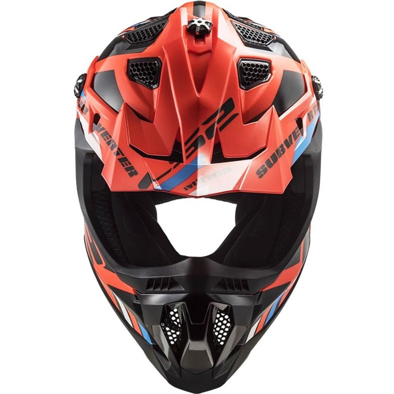 CASCO LS2 MX700 SUBVERTER EVO STOMP YELLOW/BLACK