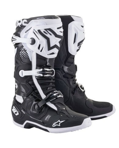 BOTAS ALPINESTARS TECH 10 BLACK/WHITE