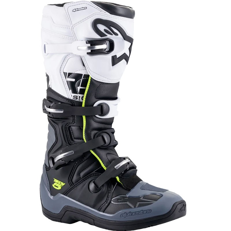 BOTAS ALPINESTARS TECH 5 BLACK/DARK GREY/WHITE