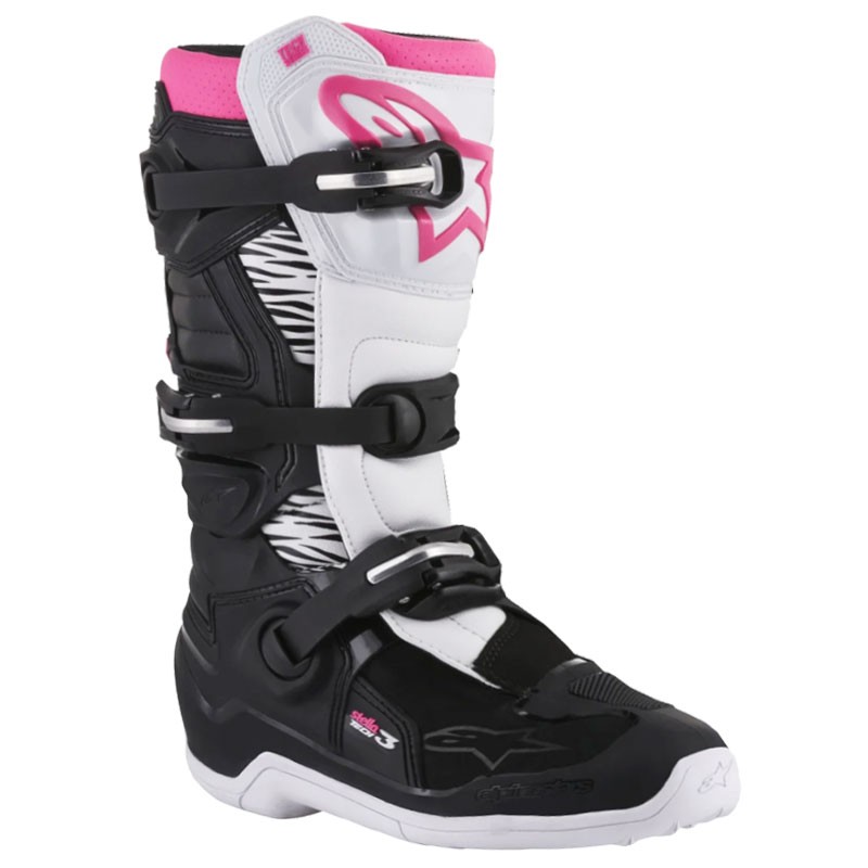 BOTAS ALPINESTARS STELLA TECH 3 LADY BLACK/WHITE/PINK