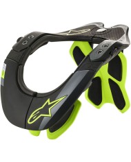 PROTECTOR DE CUELLO ALPINESTARS BNS TECH-2 BLACK/YELLOW FLUO