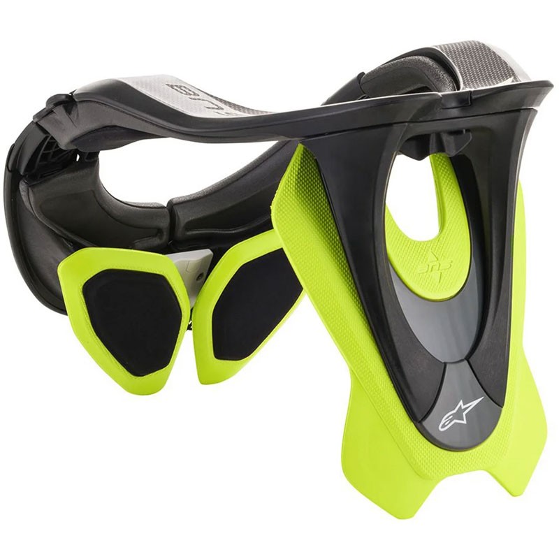 PROTECTOR DE CUELLO ALPINESTARS BNS TECH-2 BLACK/YELLOW FLUO