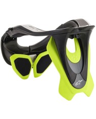 PROTECTOR DE CUELLO ALPINESTARS BNS TECH-2 BLACK/YELLOW FLUO