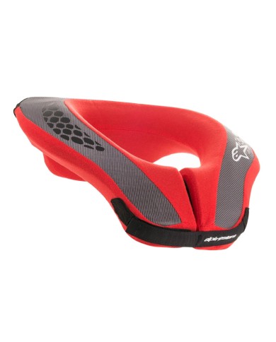 PROTECTOR DE CUELLO ALPINESTARS SEQUENCE JUNIOR BLACK/RED