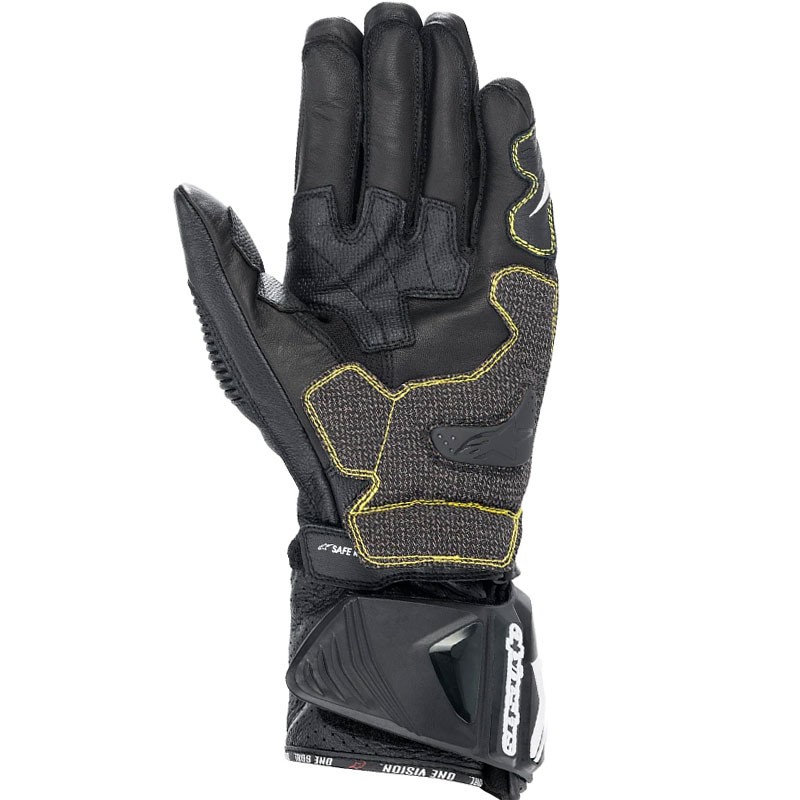 GUANTES ALPINESTARS GP TECH V2 BLACK/WHITE