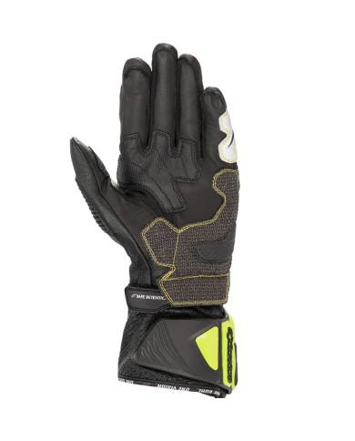 GUANTES ALPINESTARS GP TECH V2 BLACK/YELLOW FLUO/RED FLUO