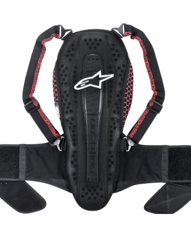 ESPALDERA ALPINESTARS NUCLEON KR-2 BLACK SMOKE/RED