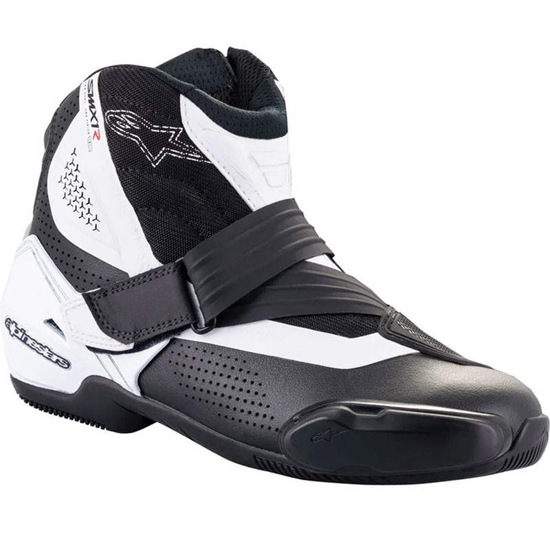 BOTIN ALPINESTARS SMX-1 R V2 BLACK/WHITE