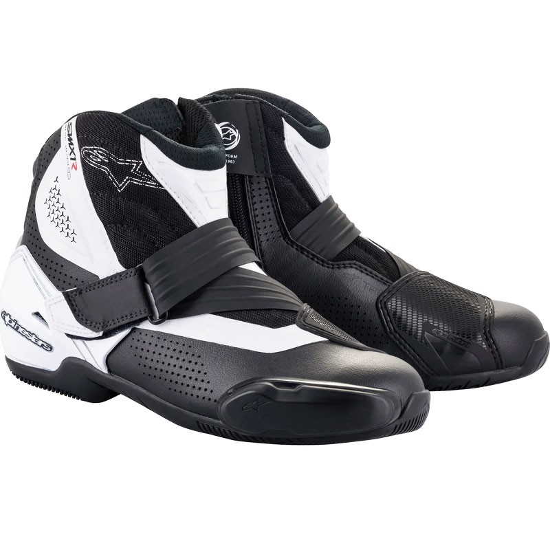 BOTIN ALPINESTARS SMX-1 R V2 BLACK/WHITE