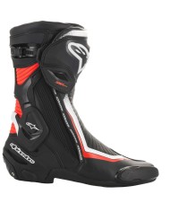 BOTAS ALPINESTARS SMX PLUS V2 NEGRO/BLANCO/ROJO FLUOR