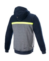 SUDADERA ALPINESTARS CHROME STREET HOODIE DARK NAVY/DARK GRAY/MELANGE