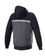 SUDADERA ALPINESTARS CHROME STREET HOODIE BLACK /MELANGE