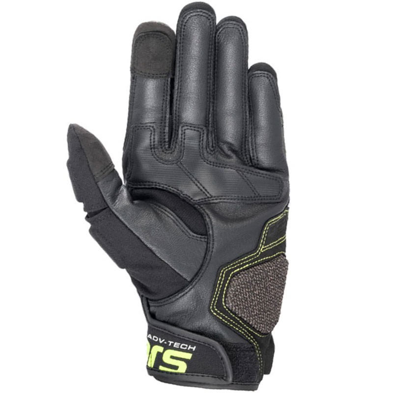 GUANTES ALPINESTARS HALO GREEN/BLACK/YELLOW FLUO